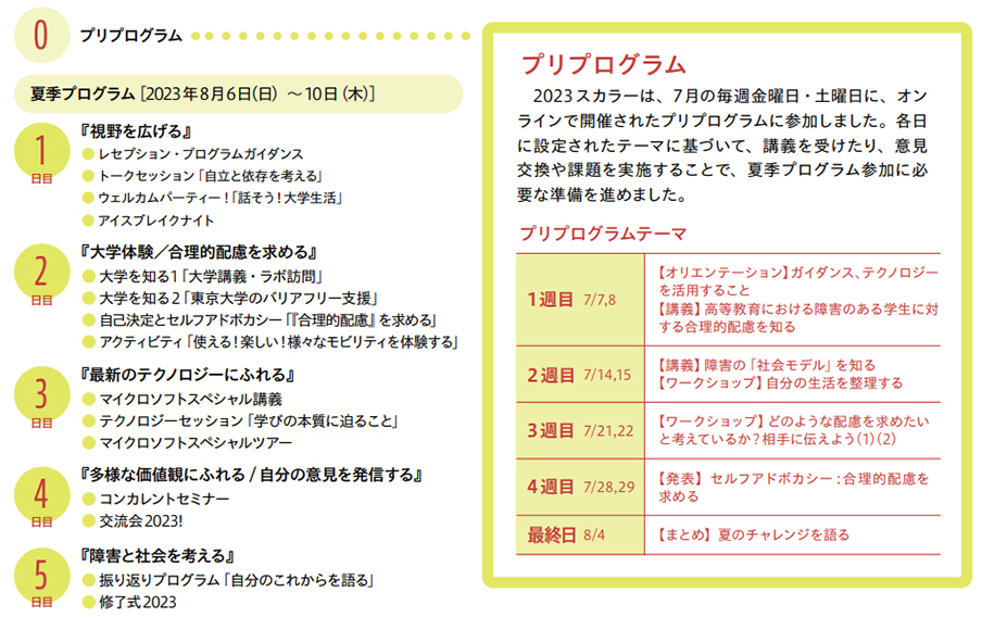 プリプログラム紹介画像