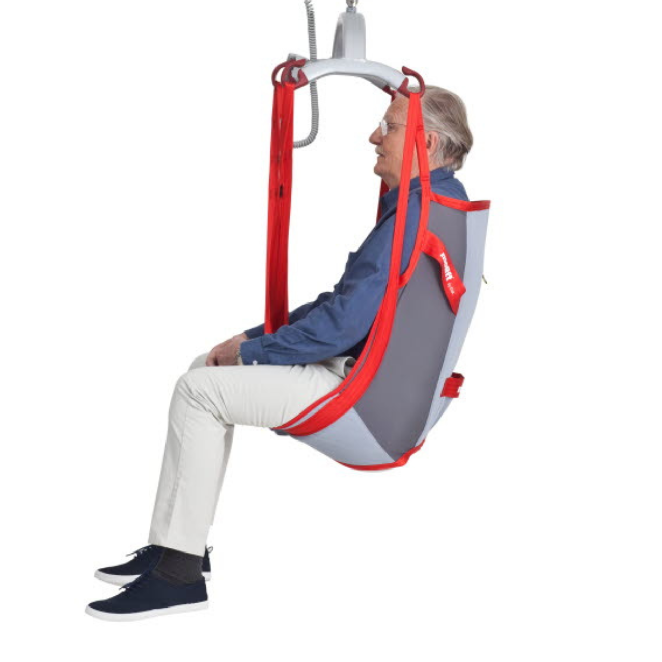 介護リフト用吊り具　スリング　イージー　使いやすい　リフト移乗　移乗介助　トイレ介助