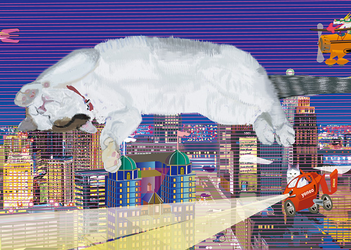 画像:ギャラリー作品名:「Let it be」