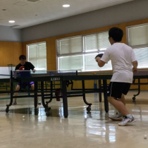 ターボメドとともに夢に向かって卓球に打ち込む日々