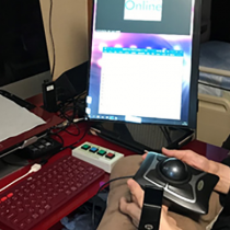 障害者の就労のための支援機器と環境の紹介　～ 脳性麻痺の方の事例から ～