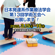 日本発達系作業療法学会 第 13 回学術大会に出展します！